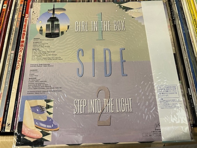 【中古】角松敏生　2枚セット　T’ｓ BALLAD / GIRL IN THE BOX LPレコード_画像6