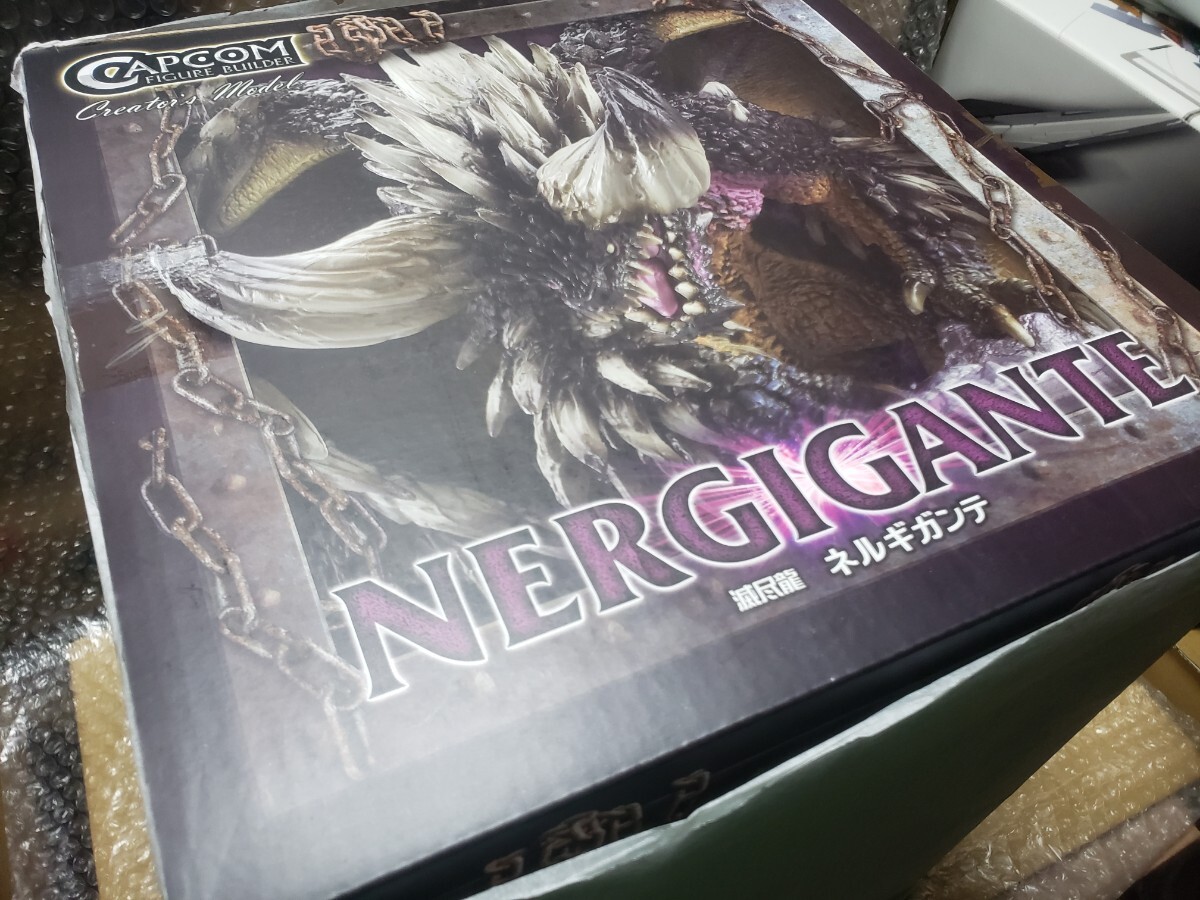 【新品未開封?國內(nèi)正規(guī)品】カプコンフィギュアビルダー クリエイターズモデル 滅盡龍 ネルギガンテ 『初版』 アイスボーン CAPCOM【希少】