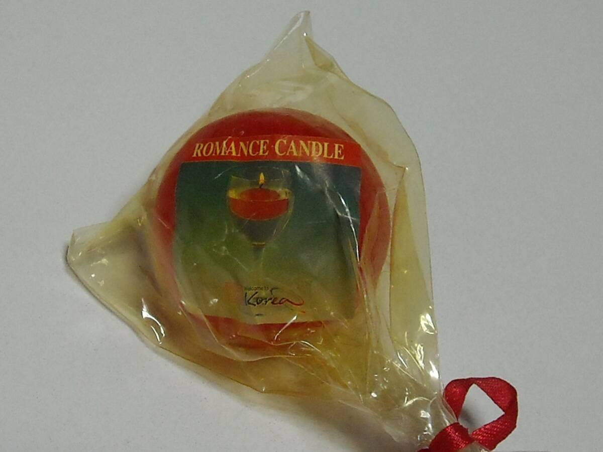 グラスキャンドル ROMANCE CANDLE ワイングラス用キャンドル？ 直径約4cm 厚さ約3cm ろうそく_画像4