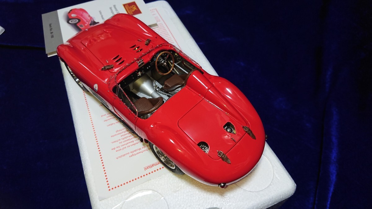 1/18 Maserati 300S Rennsportwagen CMC M-105 マセラティ Tipo300S 1954 レーシングスポーツカー _画像3