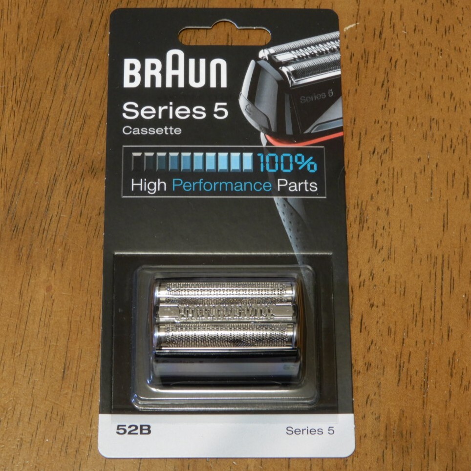 <新品・未開封・純正品>ブラウン BRAUN シリーズ5用替刃 / 52B(F/C52B)