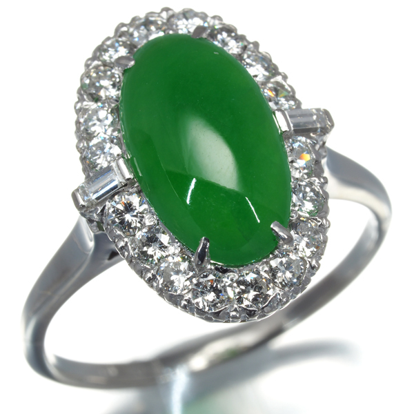  прекрасное качество Mikimoto кольцо .. нефрит 2.44ct diamond бриллиант Classic 11 номер Pmso-ting кольцо BLJ большое снижение цены товар 