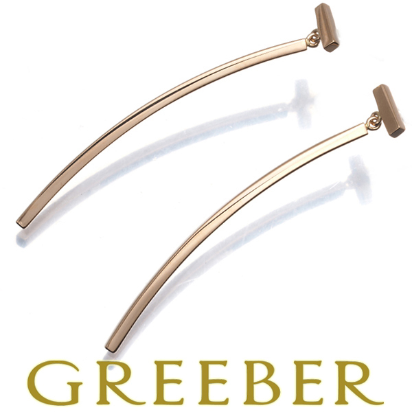 ティファニー ピアス Tバー K18PG BLJ_画像1