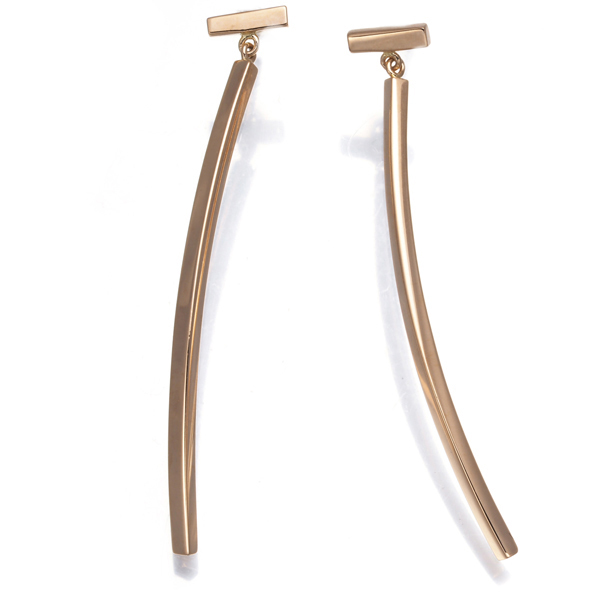 ティファニー ピアス Tバー K18PG BLJ_画像2