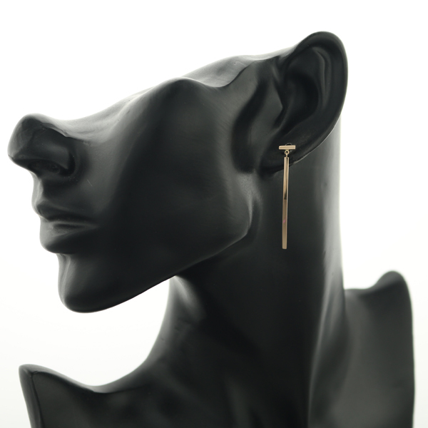 ティファニー ピアス Tバー K18PG BLJ_画像5