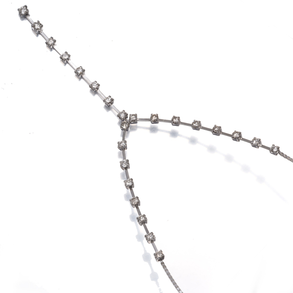 ダイヤ ダイヤモンド 1.00ct Yドロップ ネックレス Pt850 GENJ_画像3