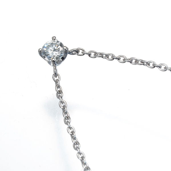  Vendome колье diamond бриллиант один шарик Pt950/Pt850 BLJ/GENJ