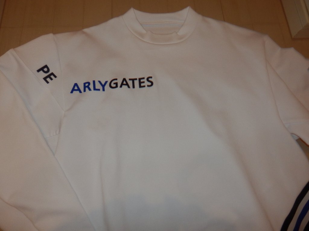 認識タグ有 美品★PEARLY GATES パーリーゲイツ★2024年モデル ジャガード クルーネック プルオーバー★サイズ5 L_画像2