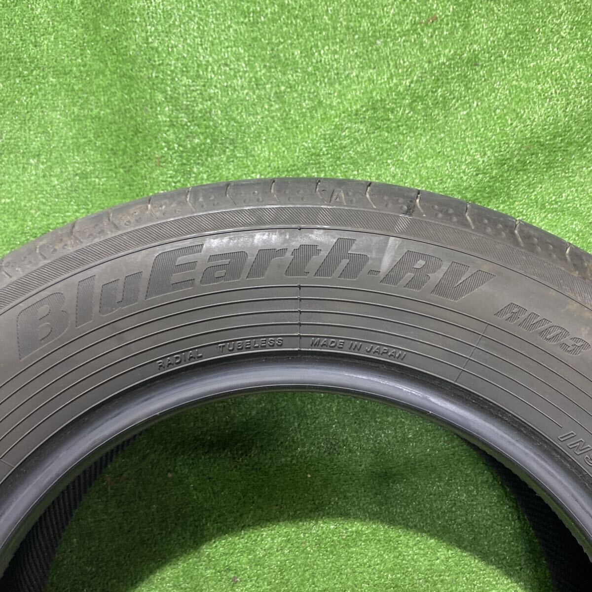 YOKOHAMA BluEarth RV RV03 195/65R15 91H 2023年製　8分山　4本セット　1本パンク修理済_画像7