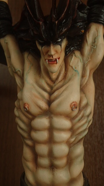 * Pro сборный *.. Devilman * гараж комплект сборка покрашен конечный продукт Devilman AMON демон человек Cire -n