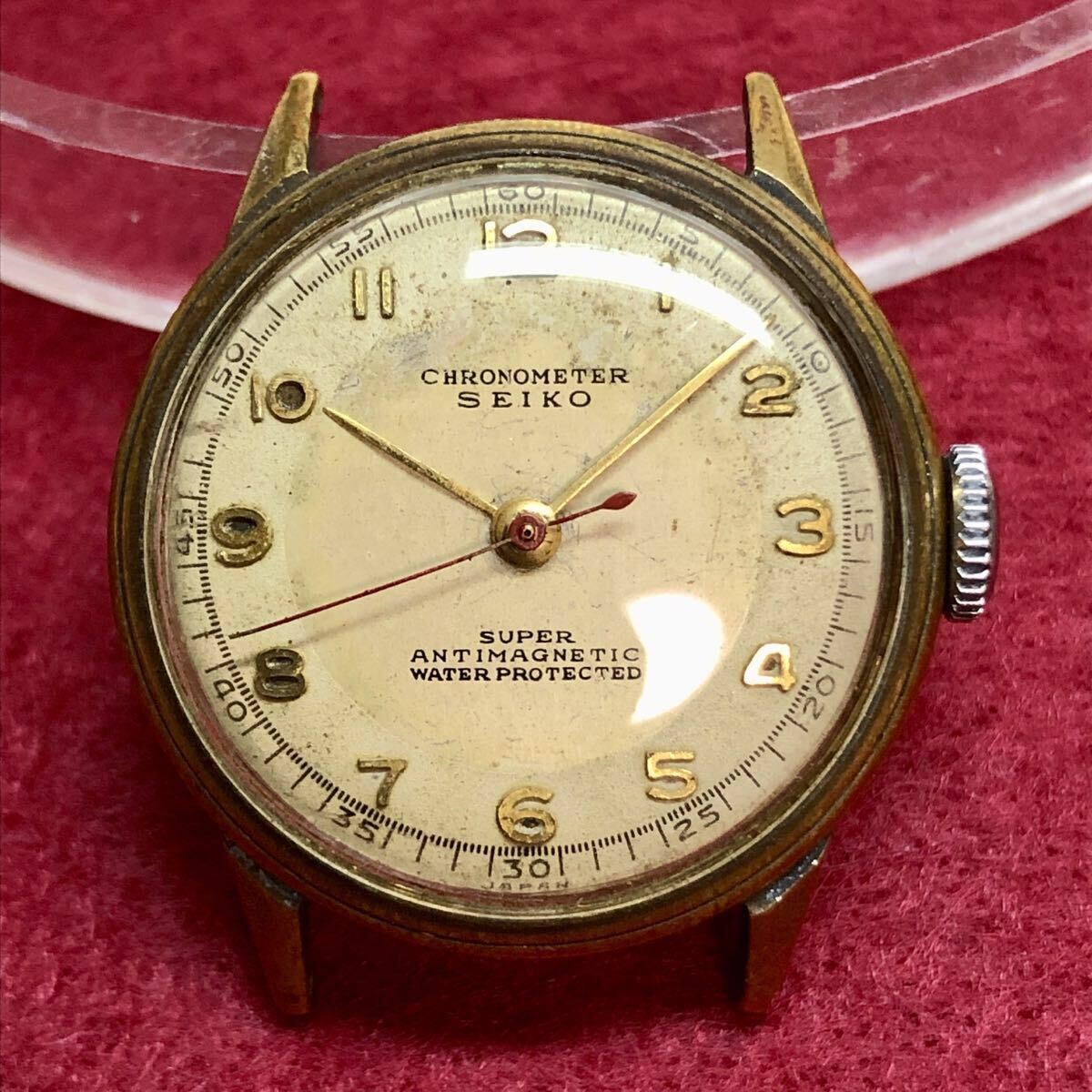 貴重 1950年代 セイコー スーパー SEIKO SUPER 精工舎 SEIKOSHA スモセコ vintageseiko antiqueseiko 26