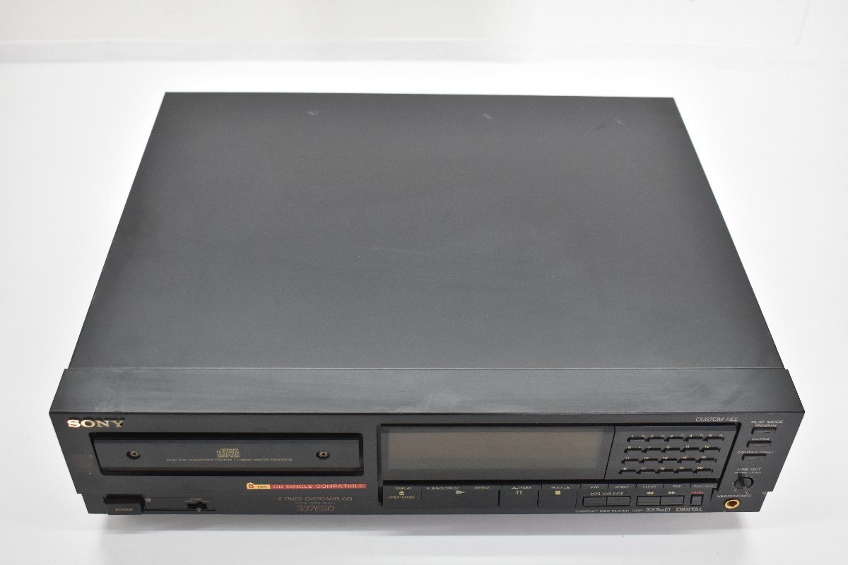 SONY CDP-337ESD CDプレーヤー[ソニー][CD PLAYER][CDデッキ]7M