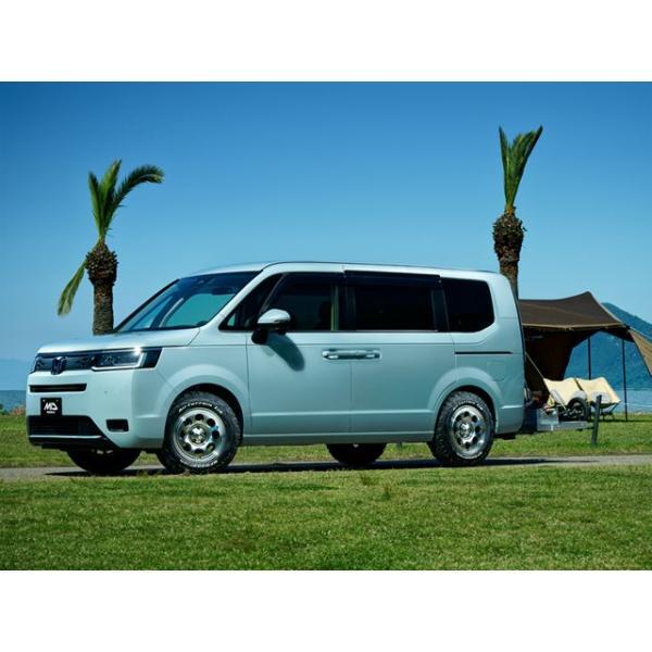 MIDホイールズ ガルシア パームエイト ホイール4本セット 16x6.5J 6H 139.7 +38 セミグロスブラック/ヴァーレイポリッシュ/16インチ_画像6