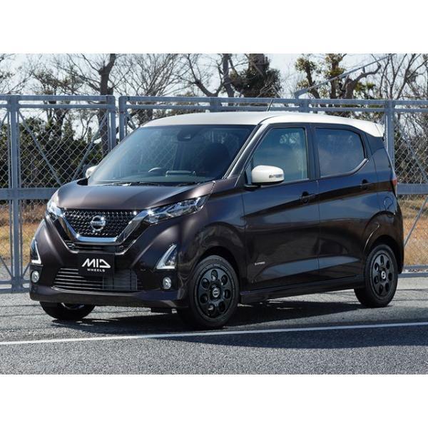 MIDホイールズ マッドエージェント ホイール4本セット 12x4.0B 4H 100 ＋40 セミグロスブラック/12インチ_画像4