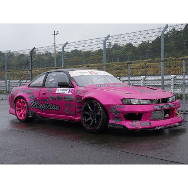 MIDレーシング R07 ホイール4本セット 17x7.0J 4H 100 ＋45 ブラック/リムレッドライン/17インチ_画像3