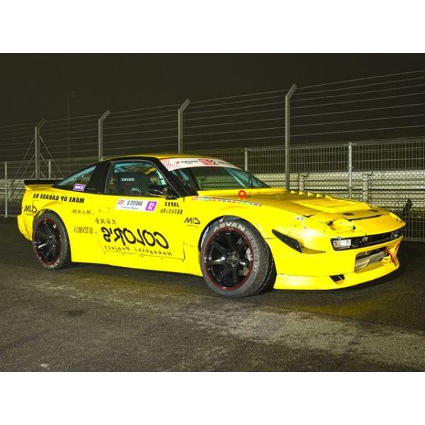 MIDレーシング R07 ホイール4本セット 17x7.0J 4H 100 ＋45 ブラック/リムレッドライン/17インチ_画像4