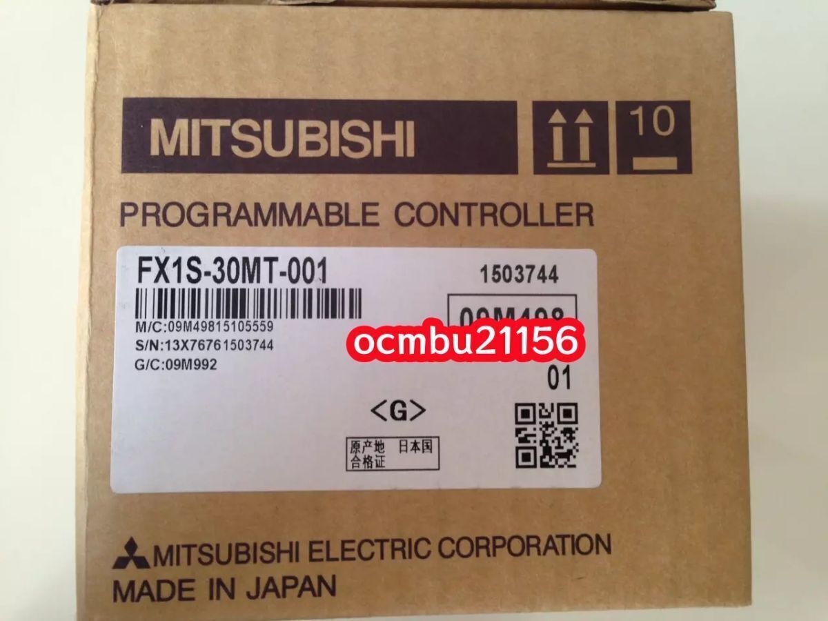 ★新品　三菱電機 　シーケンサ　FX1S-30MT-001【６ケ月保証】