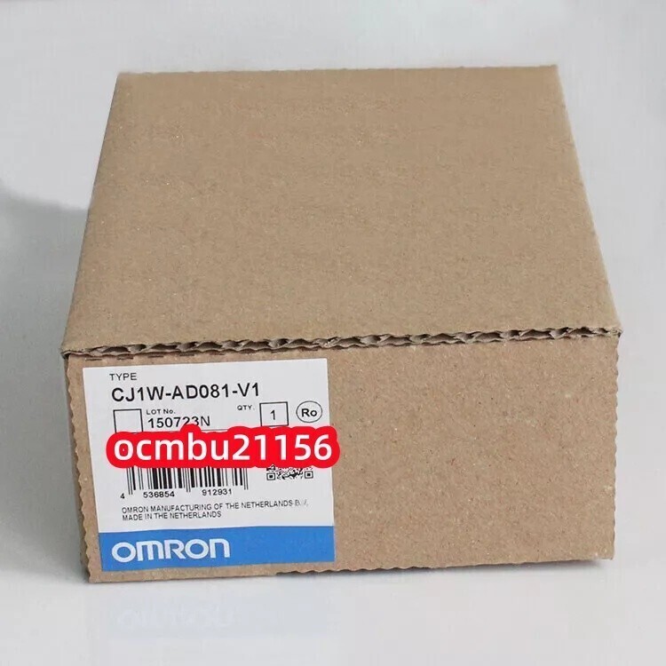 ★新品 　オムロン　CJ1W-AD081-V1 アナログ入出力ユニット【６ケ月 保証】