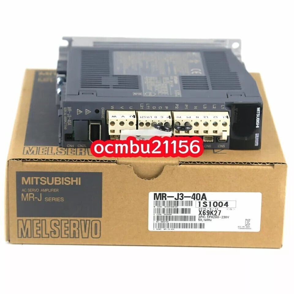 ★新品 　三菱電機 　MR-J3-40A 　サーボアンプ　【６ケ月保証】