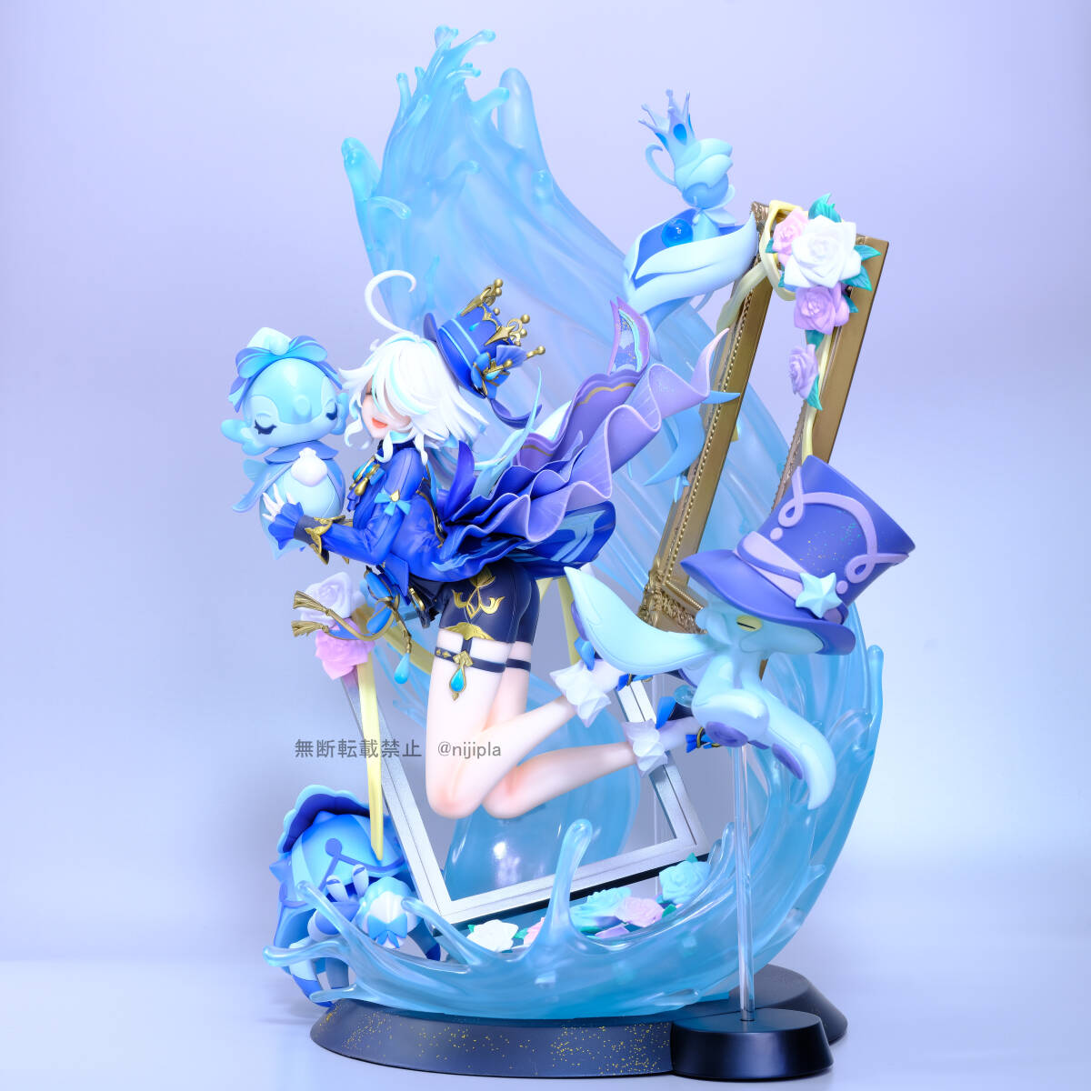 涂裝済?完成品 玖尾貓 『フリーナ』原神 Genshin ガレージキット ガレキ フィギュア