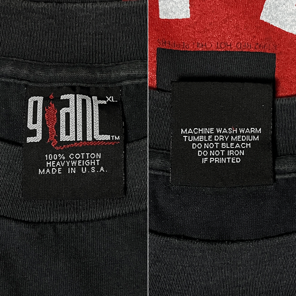 XL レッチリ レッドホットチリペッパーズ RED HOT CHILI PEPPERS Tシャツ BLOOD SUGAR SEX MAGIK 新品 RHCP （90sビンテージ USA製 giant）_画像5