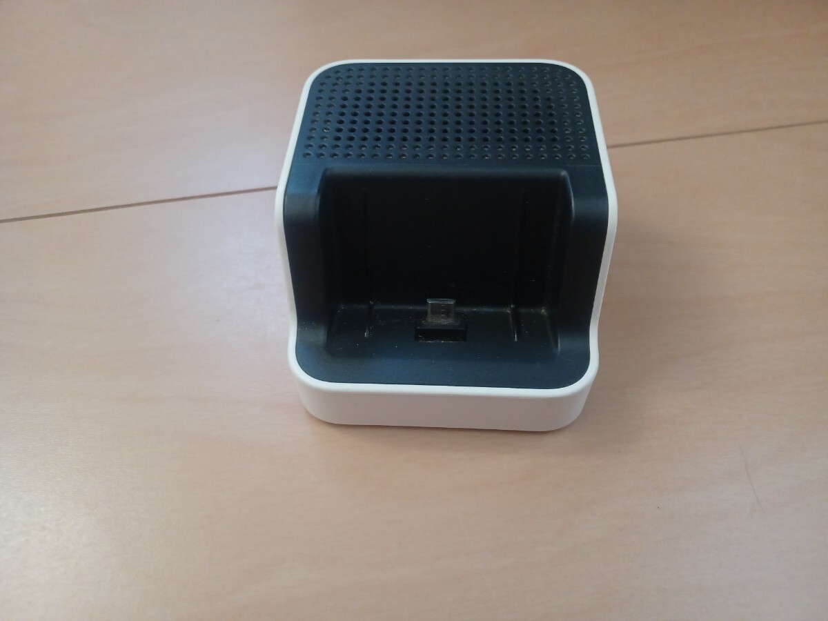 au純正品 京セラ かんたんケータイ KYF38 卓上ホルダ KYF38PUA microUSB_画像1