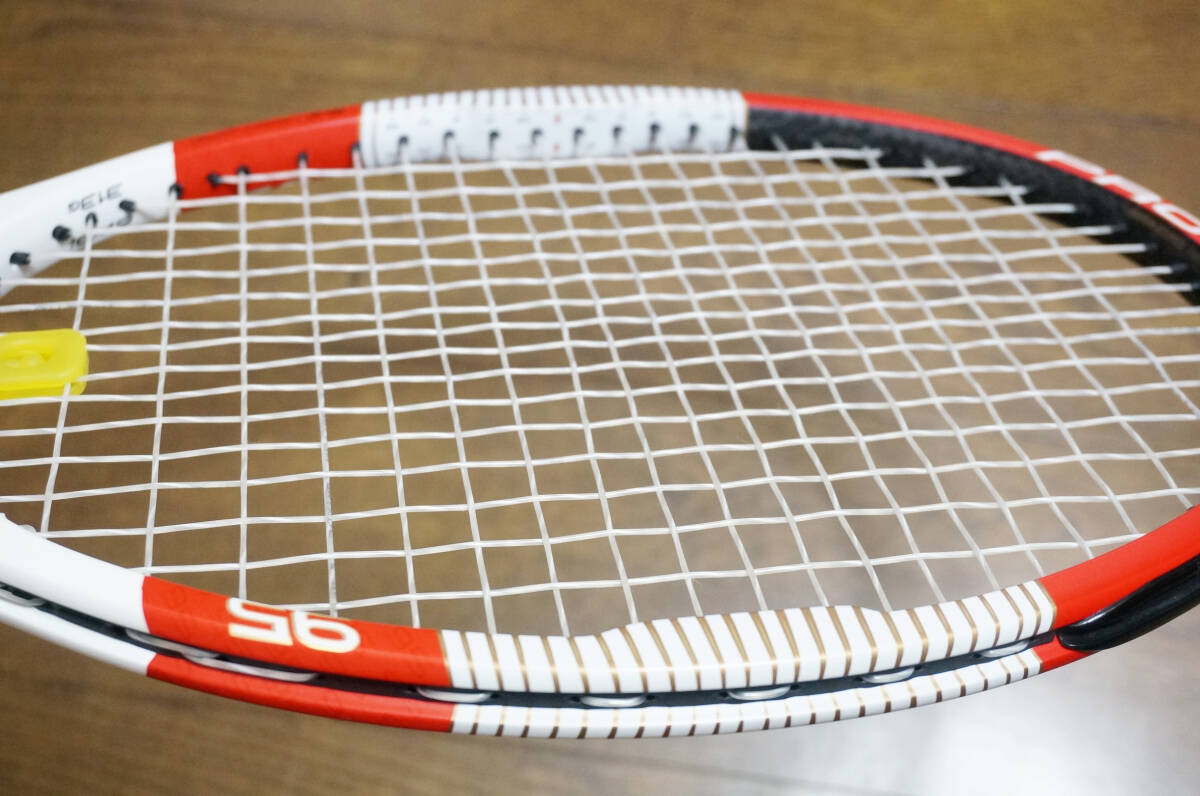 美品 WILSON ウィルソン プロスタッフ 95 Pro Staff 95 G1 テニスラケット ロジャーフェデラー_画像3