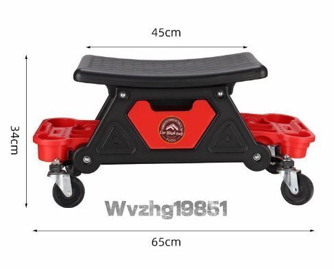 自動(dòng)車修理店研磨ベンチ自動(dòng)車美容洗車工具ベンチ取り外し可能シートスライド爬蟲類ベンチ専用