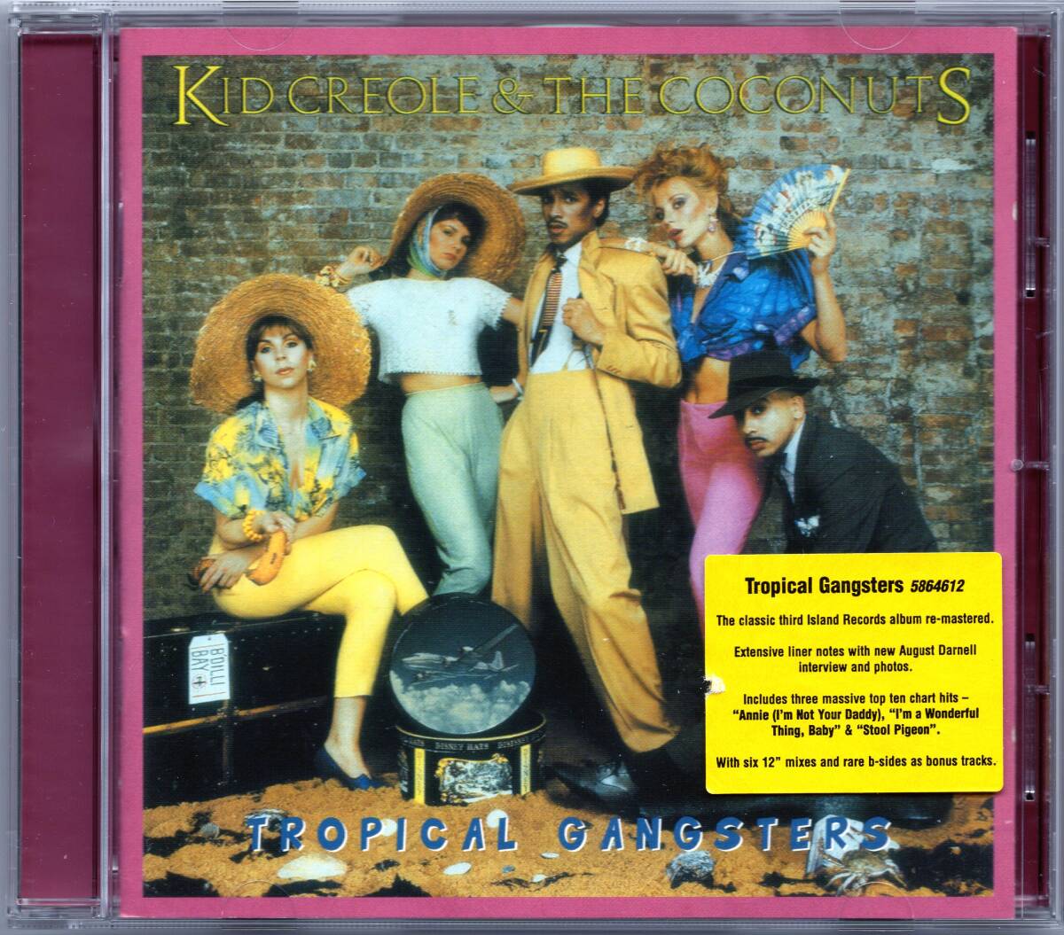 ☆KID CREOLE＆THE COCONUTS/Tropical Gangsters+6◆82年発表のトロピカルな超大名盤◇高音質リマスター仕様＆ボートラ+6曲＆激レア・廃盤_画像1