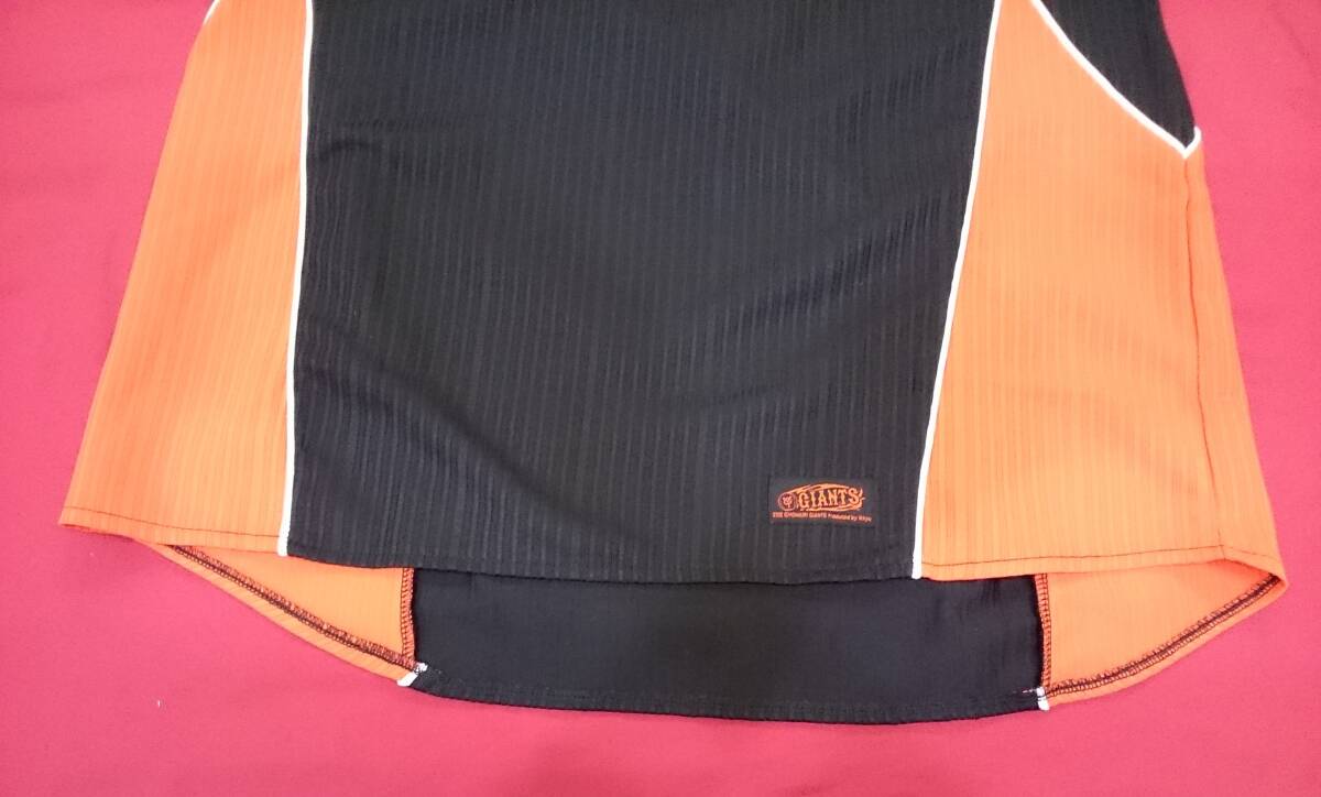  Yomiuri Giants форма короткий рукав футболка 25*. рисовое поле чёрный * orange FREE(XL размер соответствует ) мужской 01