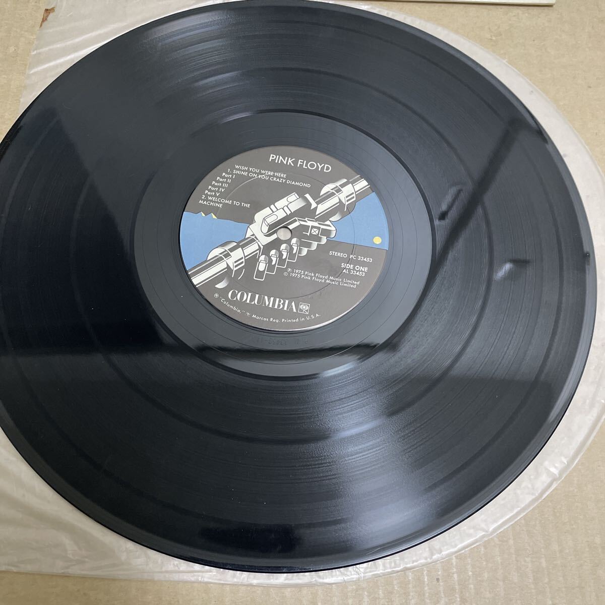 LP レコード　ピンクフロイド　アニマルズ　炎?あなたがここにいてほしい　モア　3枚　まとめ売り