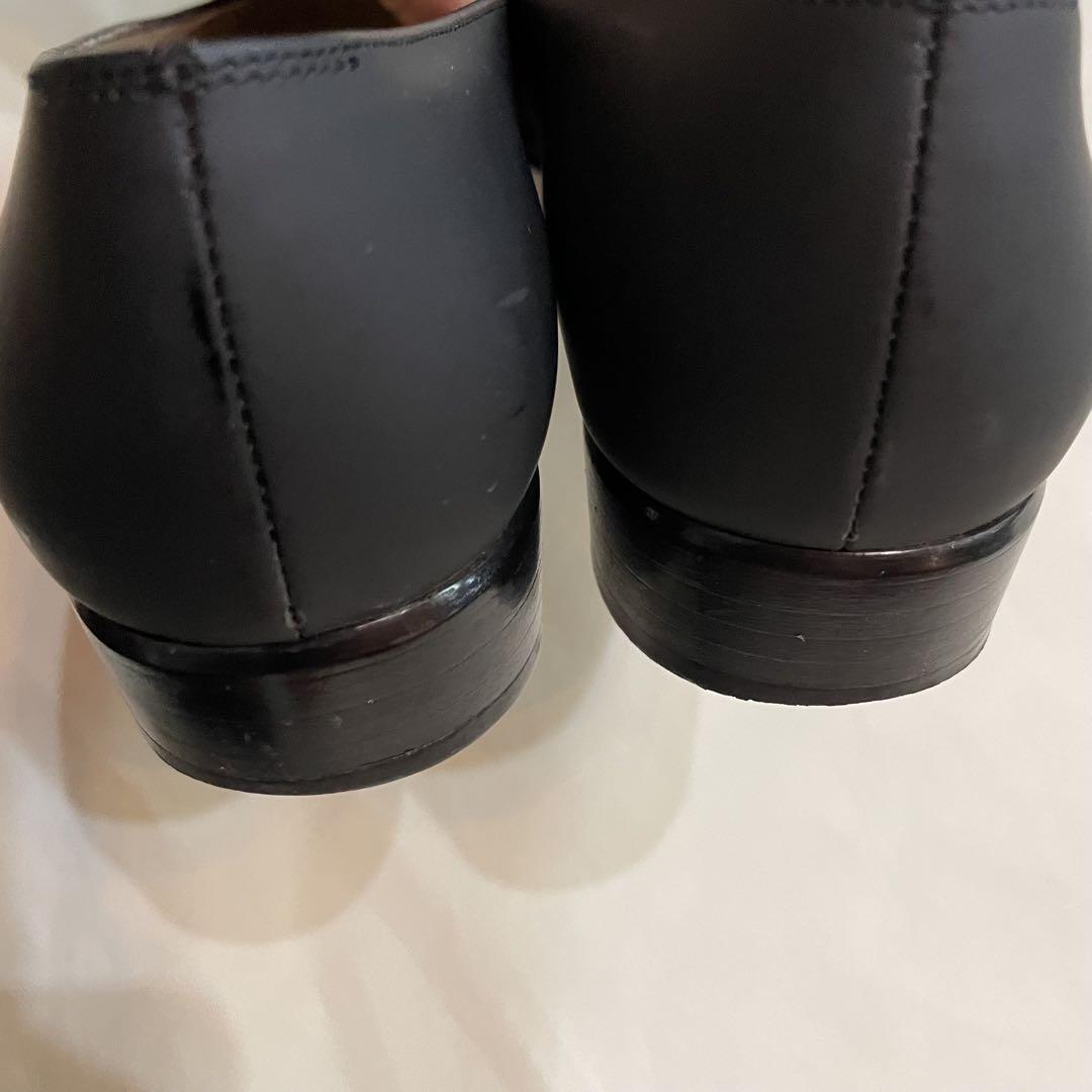 サルヴァトーレフェラガモ パンプス 黒　ヴァラプレート　25cm_画像5