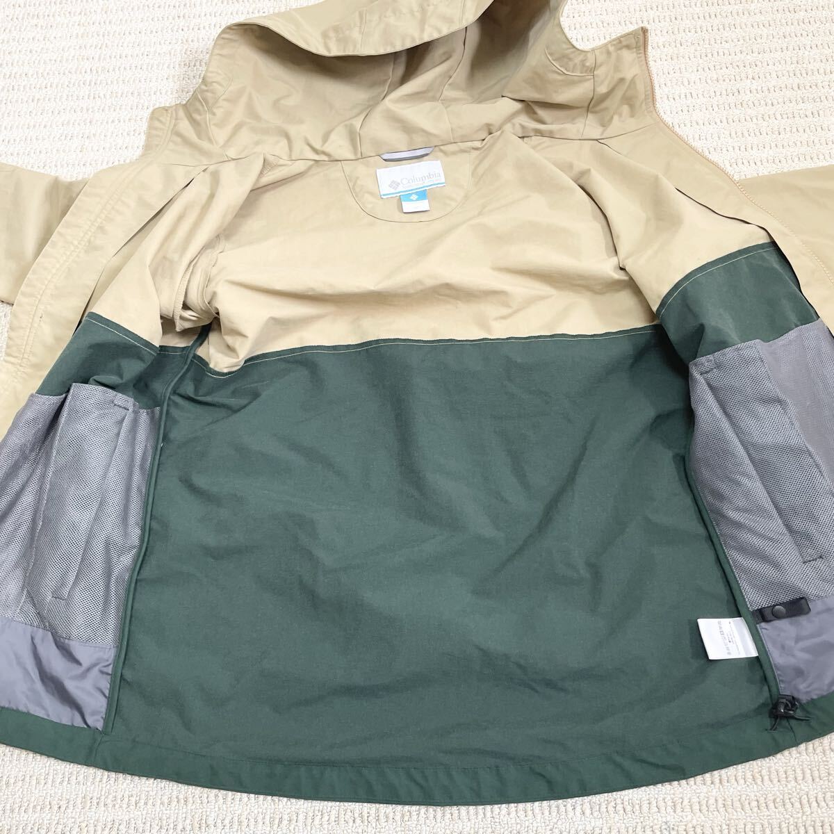 ヴィザボナパスジャケットコロンビア サイズM PM3844 グリーン_画像6