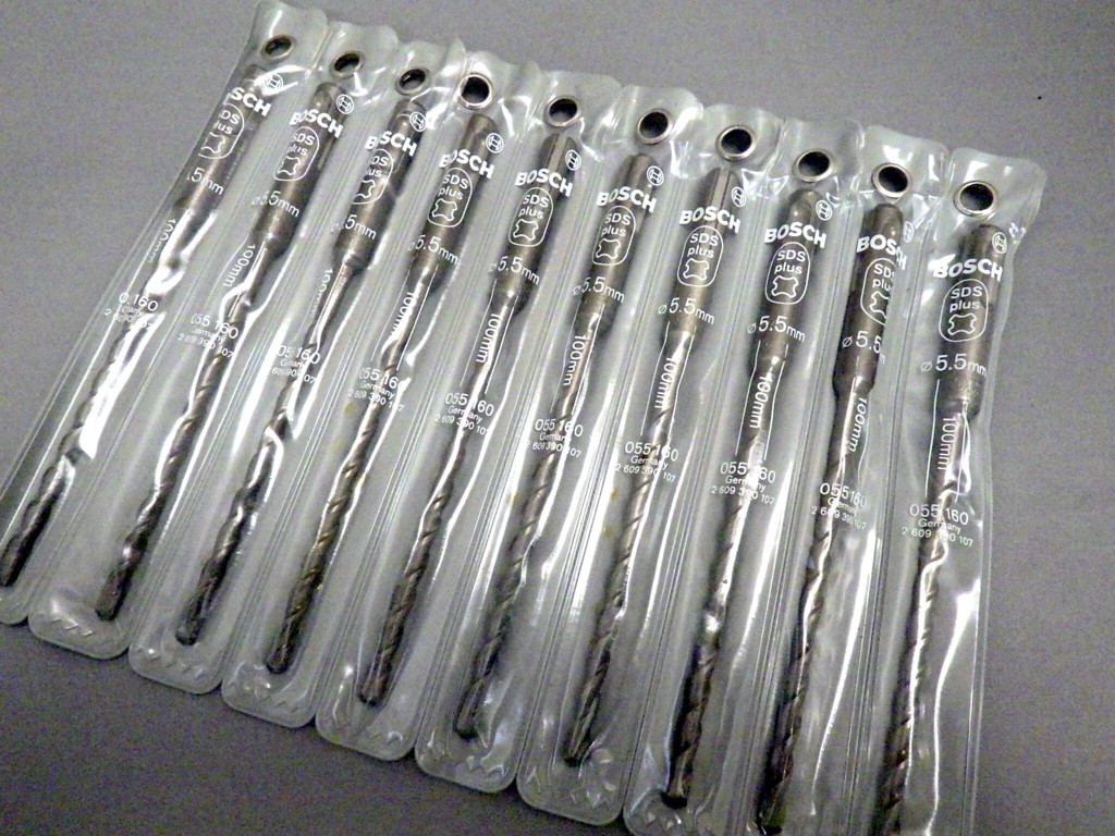 ★ コンクリートドリル SDS ドリル BOSCH ボッシュ 5.5ｍｍ 160ｍｍ 10本セット ※ 未使用品33_画像1