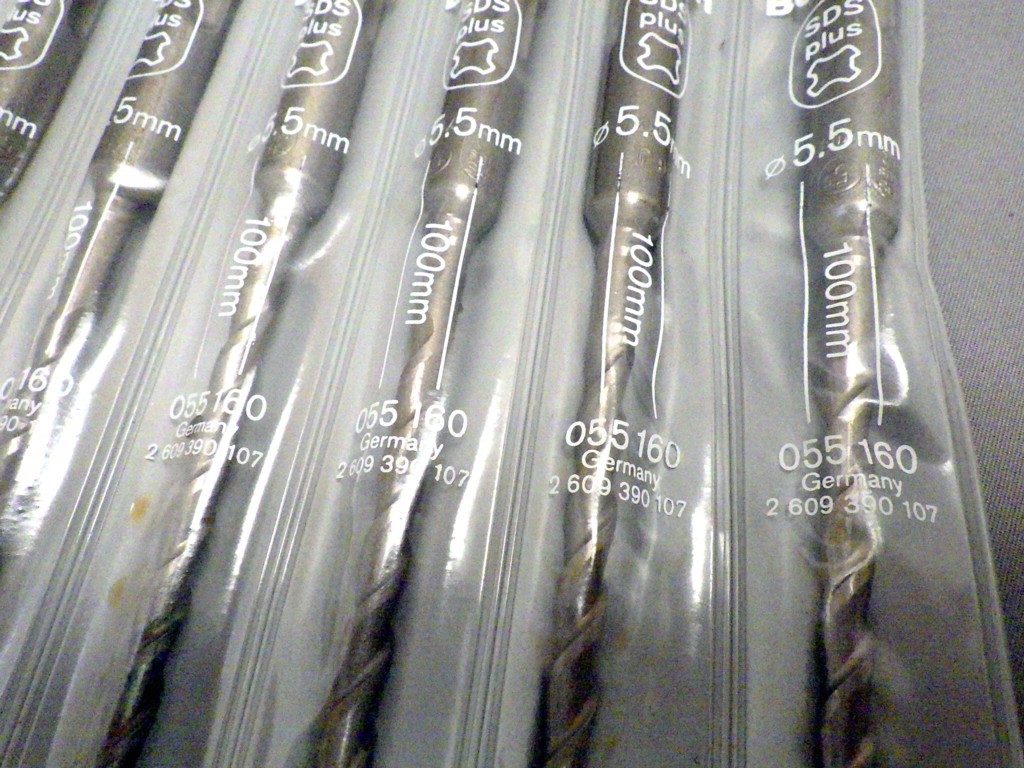 ★ コンクリートドリル SDS ドリル BOSCH ボッシュ 5.5ｍｍ 160ｍｍ 10本セット ※ 未使用品33_画像2