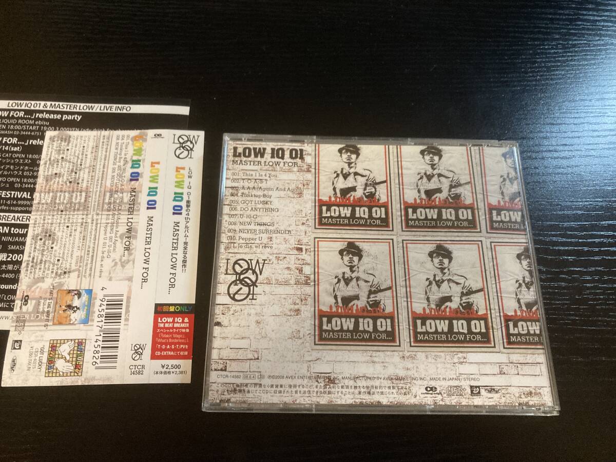 LOW IQ 01 MASTER LOW FOR... CD super stupid