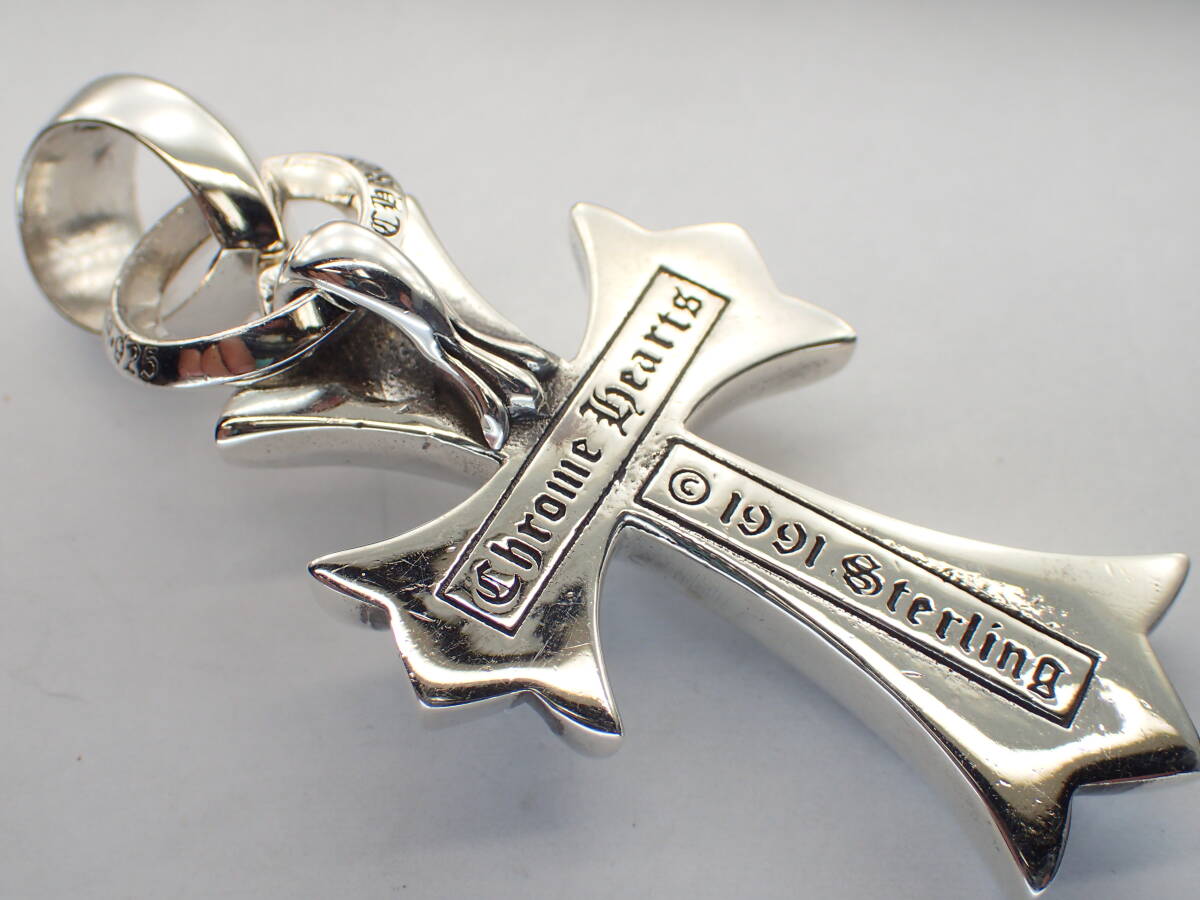 ★CHROME HEARTS ★スモールCHクロスペンダントトップ★24.2ｇ　正規品　_画像6