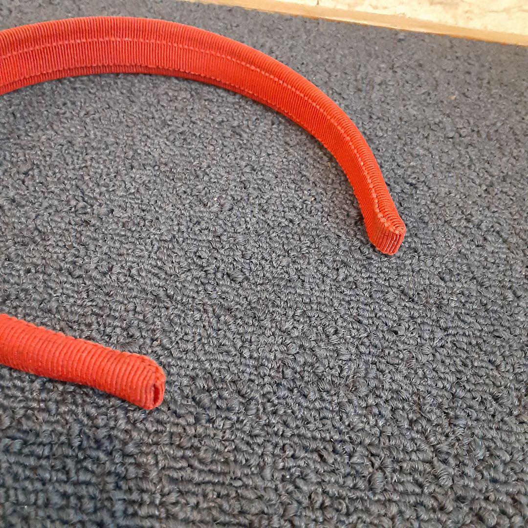 Ferragamo Ferragamo вельвет лента для волос красный лента-ободок 