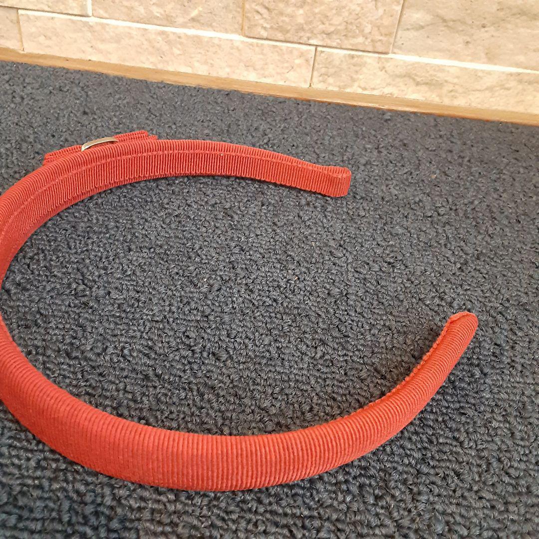 Ferragamo Ferragamo вельвет лента для волос красный лента-ободок 