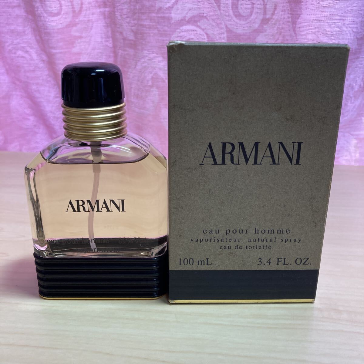 ほぼ満量 アルマーニ オー プールオム 100ml オードトワレ 香水 フレグランス パフューム ARMANI eau pour homme メンズ ブランド