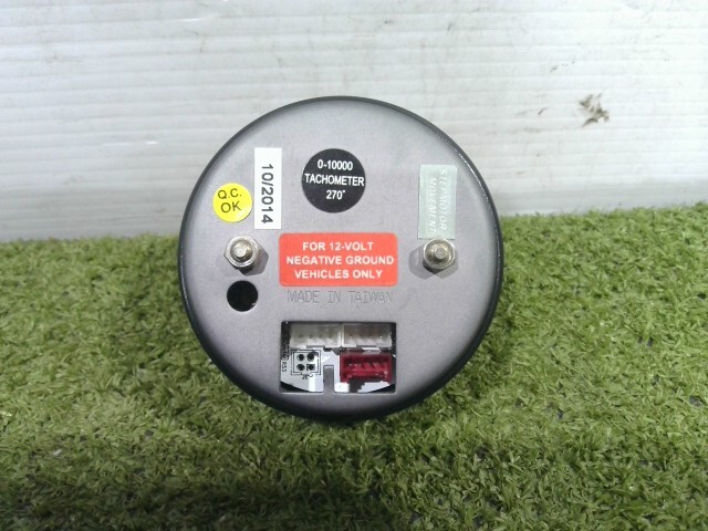 社外 Autogauge オートゲージ タコメーター 回転計 60Φ 60mm レッドLED 10000rpm_画像7