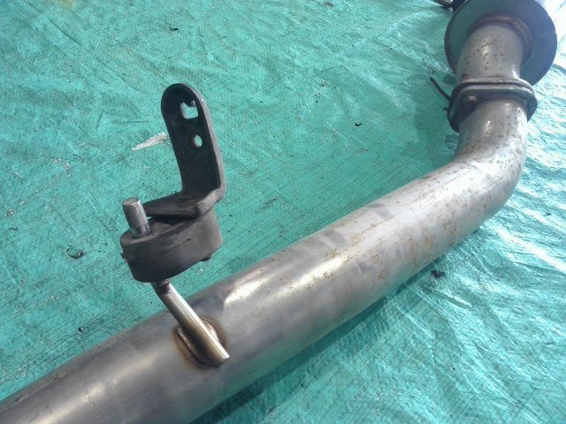 ★個人宅配送不可 社外 メーカー不明 砲弾型 左側(cè)シングル出し リアマフラー 日産 Z33 フェアレディZ VQ35DE