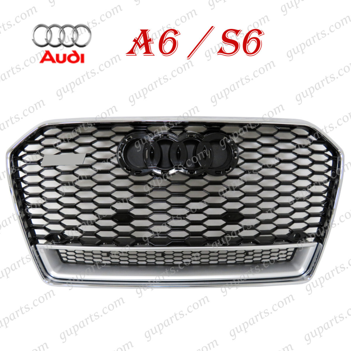  Audi A6 S6 4G серия поздняя версия - RS6 cuatro модель решётка передний бампер радиатор металлизированный 4GCRES 4GCYPS 4GCYG 4GCREB 4GCTGA