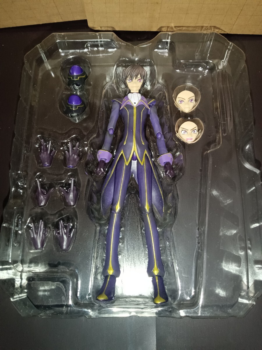 1円?　S.H.フィギュアーツ ルルーシュ?ランペルージ （ゼロ R2衣裝） S.H.Figuarts コードギアス フィギュア