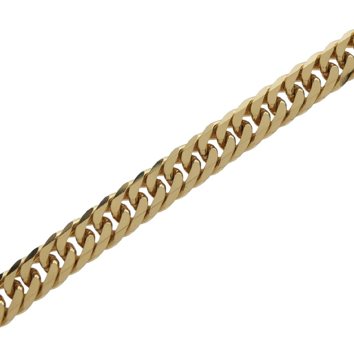 【新品】 喜平ブレスレット K18 18金 750 6面ダブル 20.2g 18cm 6.0mm キヘイ チェーン 金ブレス 造幣局検定マーク 20cm 20g メンズ_画像2