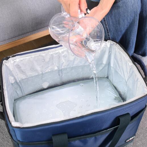  новое поступление прекрасное качество cooler-box теплоизоляция сумка складной 35L большая вместимость термос теплоизоляция водонепроницаемый перевозка BBQ рыбалка движение . цветок видеть 42*28*30cm 5-6 человек 