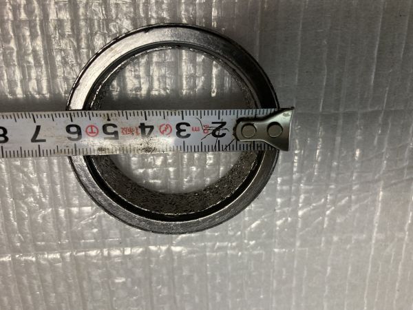 マフラーガスケット外径63mm内径47mm厚み18mm未使用品トヨタ純正_画像1