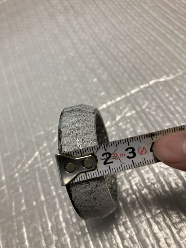 マフラーガスケット外径63mm内径47mm厚み18mm未使用品トヨタ純正_画像2