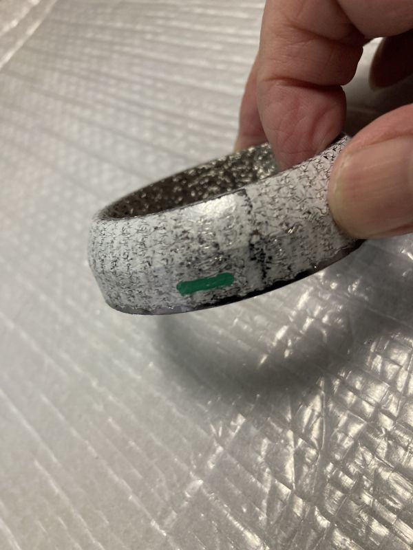 マフラーガスケット外径63mm内径47mm厚み18mm未使用品トヨタ純正_画像5