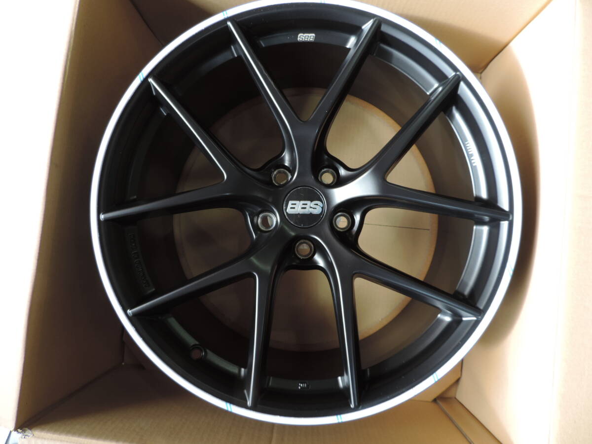 3①【新品】☆処分特価品☆ BBS GERMANY CI-R サテンブラック 20インチ 9.5J+40 5H114.3 4本セット アルファード ヴェルファイア クラウン_画像2
